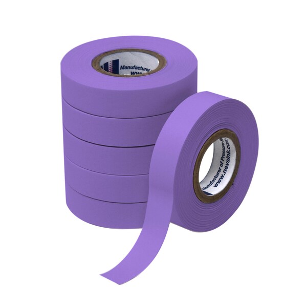 Nevs 1/2 wide x 500 Lavender Labeling Tape, PK6 T-05-Lavendar - main